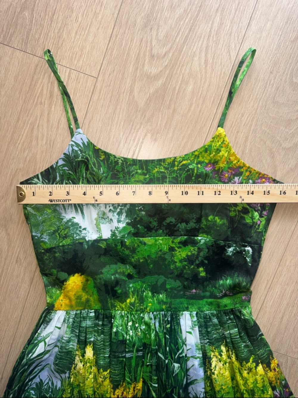 Bernie Dexter Chelsea Dress Fairview Landscape Print Size S - Picture 12 of 15